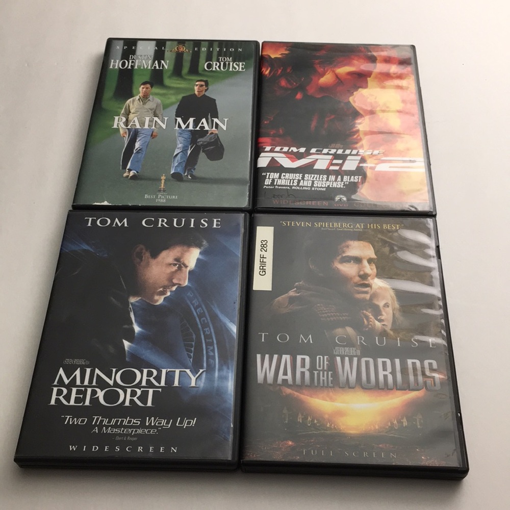 Tom Cruise DVD Movie Bundle